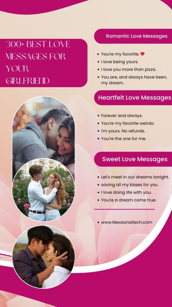 Short & Sweet Love Messages for Her 2025