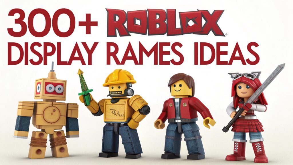 300+ Roblox Display Names Ideas 