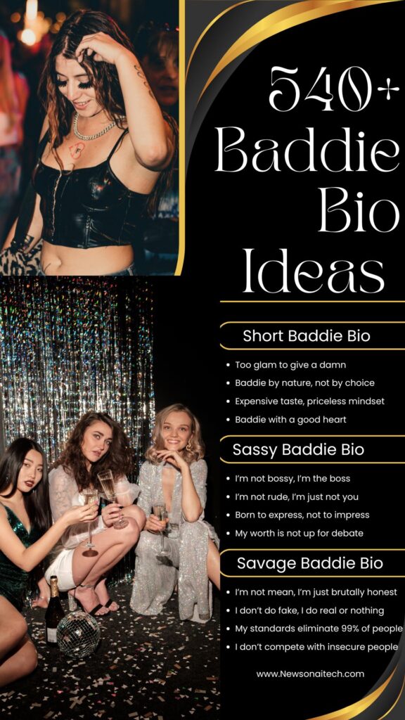 Bio Ideas for Baddies