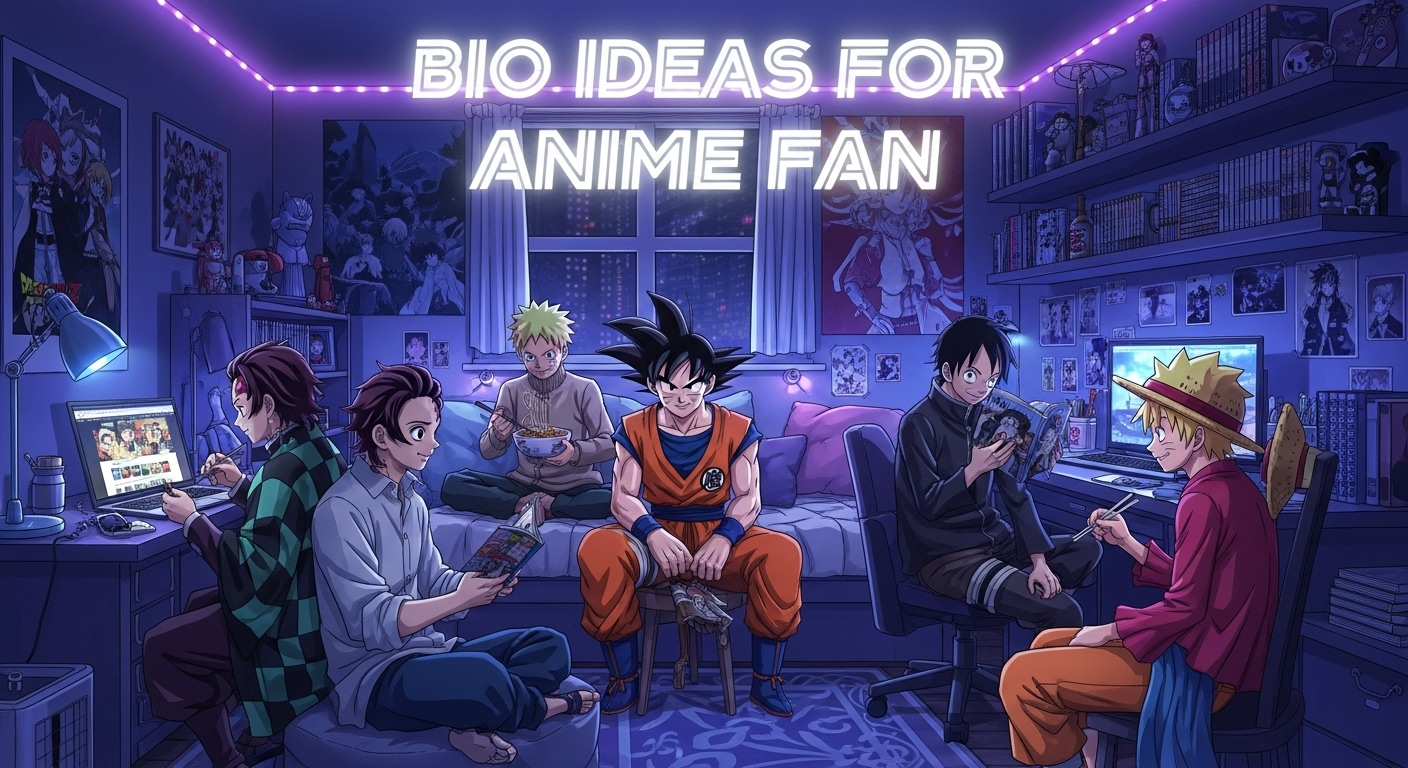 Bio Ideas for Anime Fan
