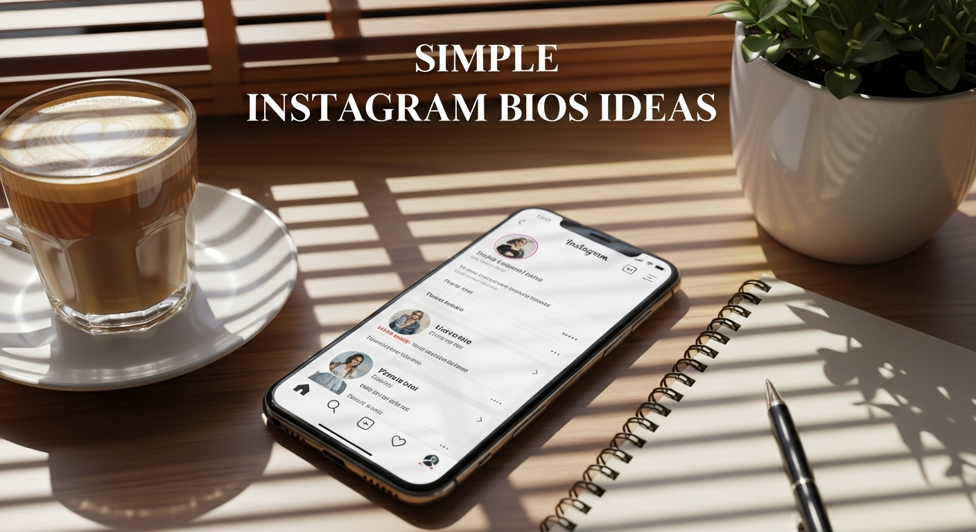 Simple Instagram Bios Ideas