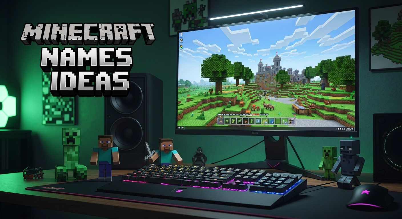 Minecraft Names Ideas