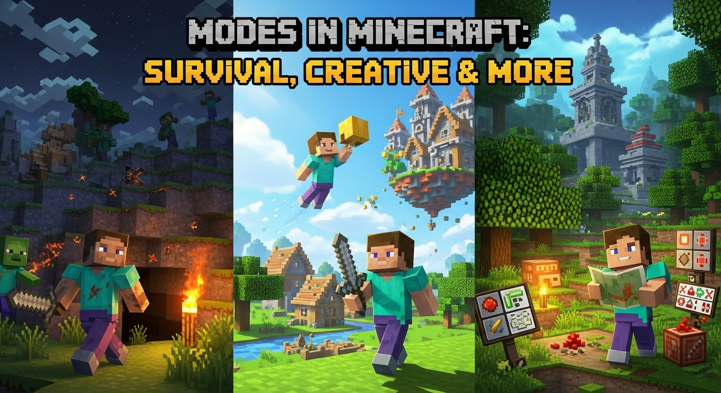 Modes in Minecraft