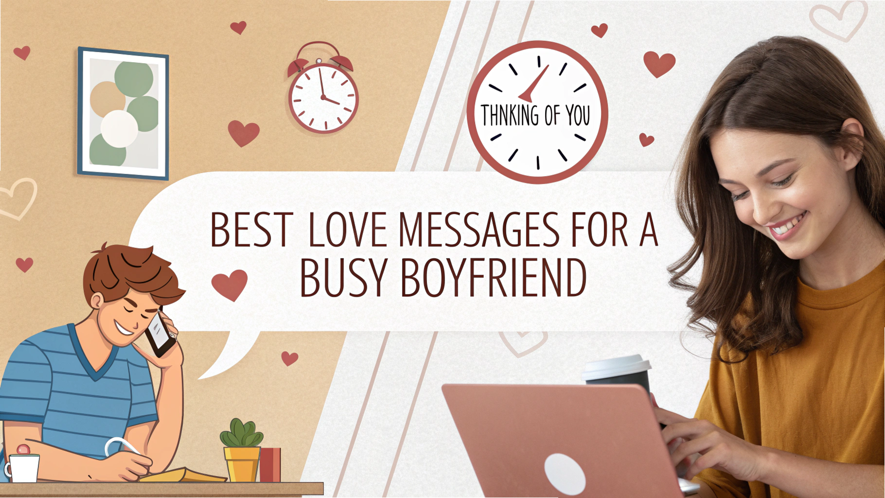 Best Love Messages for a Busy Boyfriend