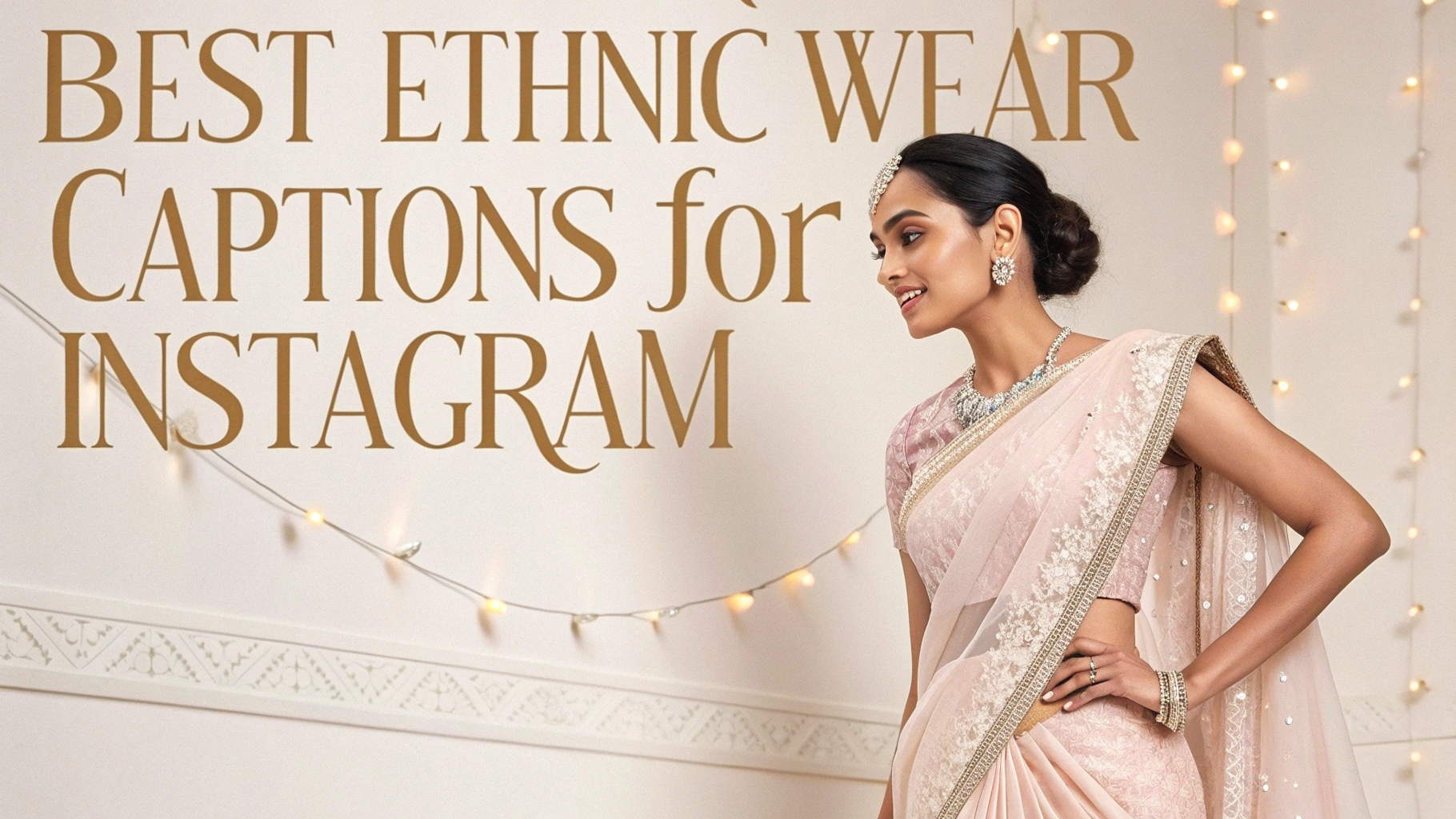 Best Ethnic Wear Captions for Instagram