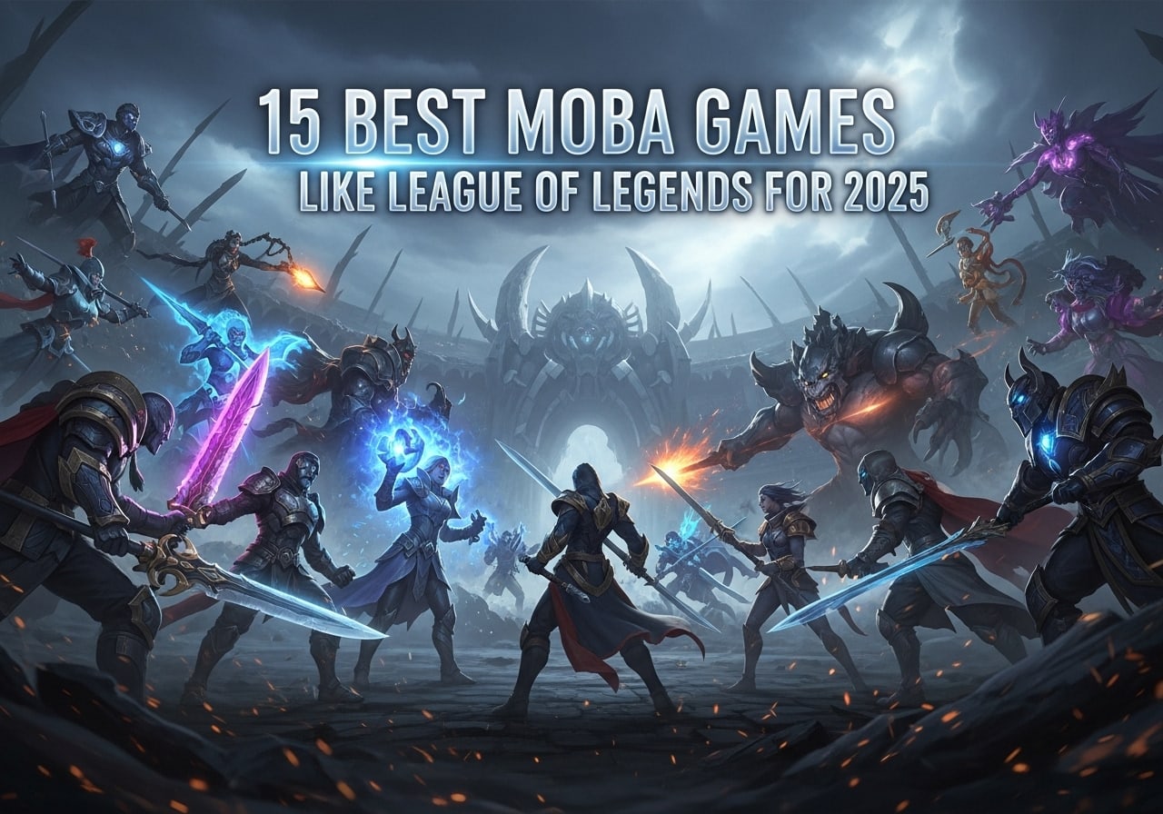 15 Best MOBA Games Like League of Legends for 2025