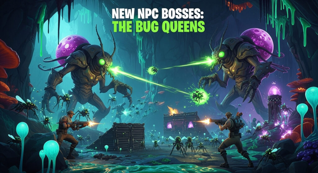 New NPC Bosses- The Bug Queens