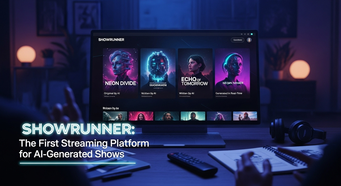 Showrunner: The First Streaming Platform for AI-Generated Shows