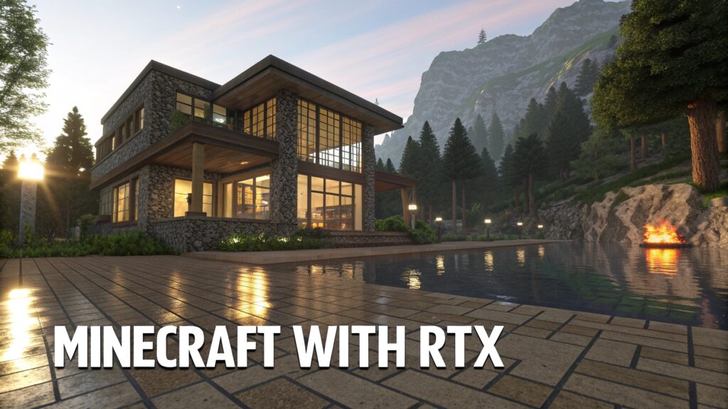 Minecraft with RTX