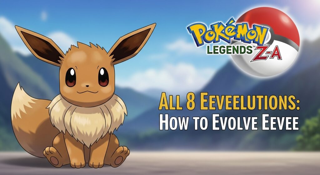 All 8 Eeveelutions How to Evolve Eevee