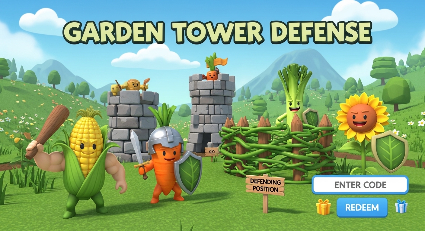 Garden Tower Defense Codes
