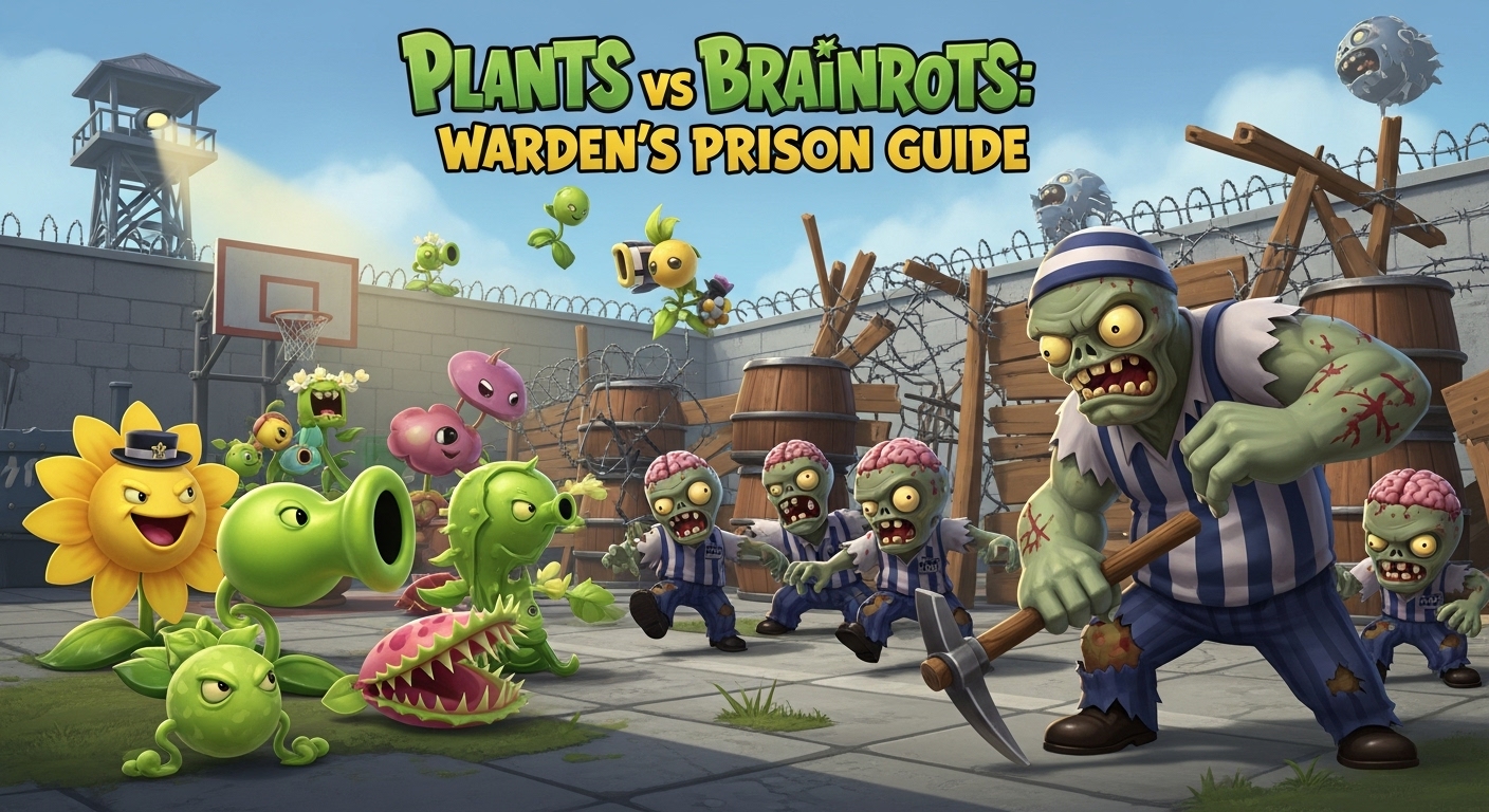 Plants vs Brainrots Ultimate Warden's Prison Guide